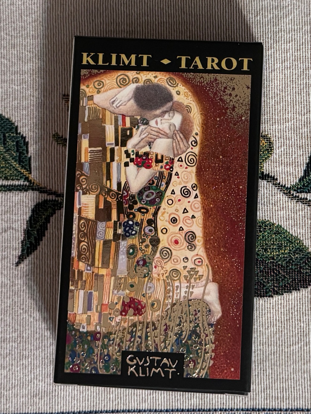 Tarot Card Deck — Gustav Art Edition (Gold & Black)